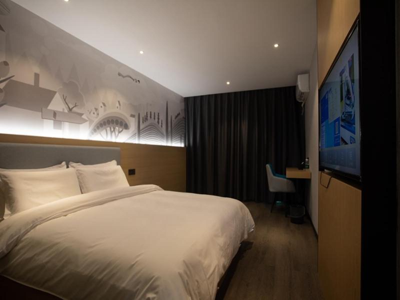 Thank Inn Chain Hotel Hunan Huaihua Hecheng District South High Speed Rail Station Exterior foto